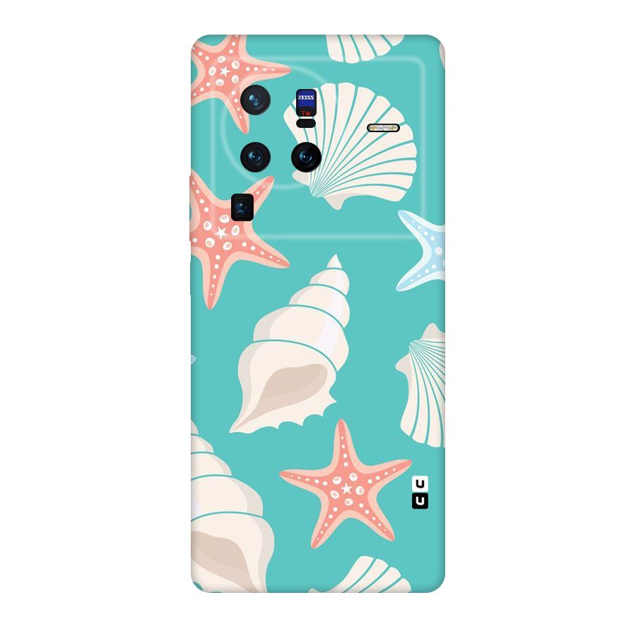 Starfish Sea Shell Original Polycarbonate Back Case for Vivo X80
