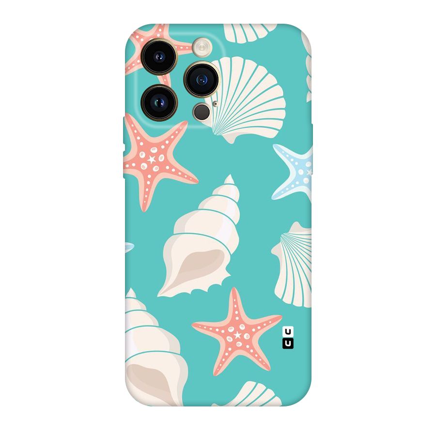 Starfish Sea Shell Original Polycarbonate Back Case for iPhone 14 Pro Max