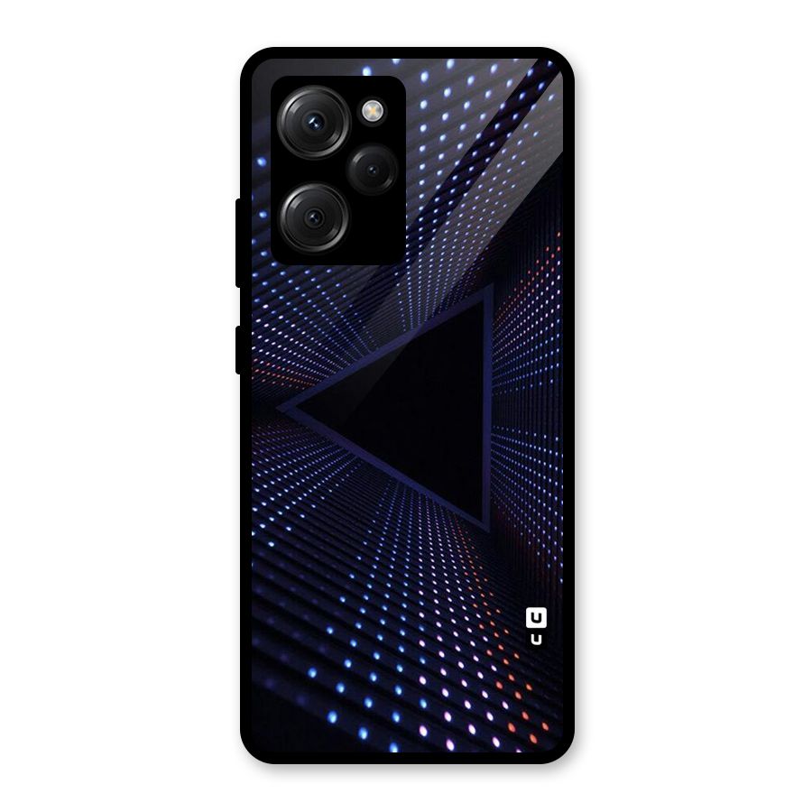 Stars Abstract Glass Back Case for Poco X5 Pro