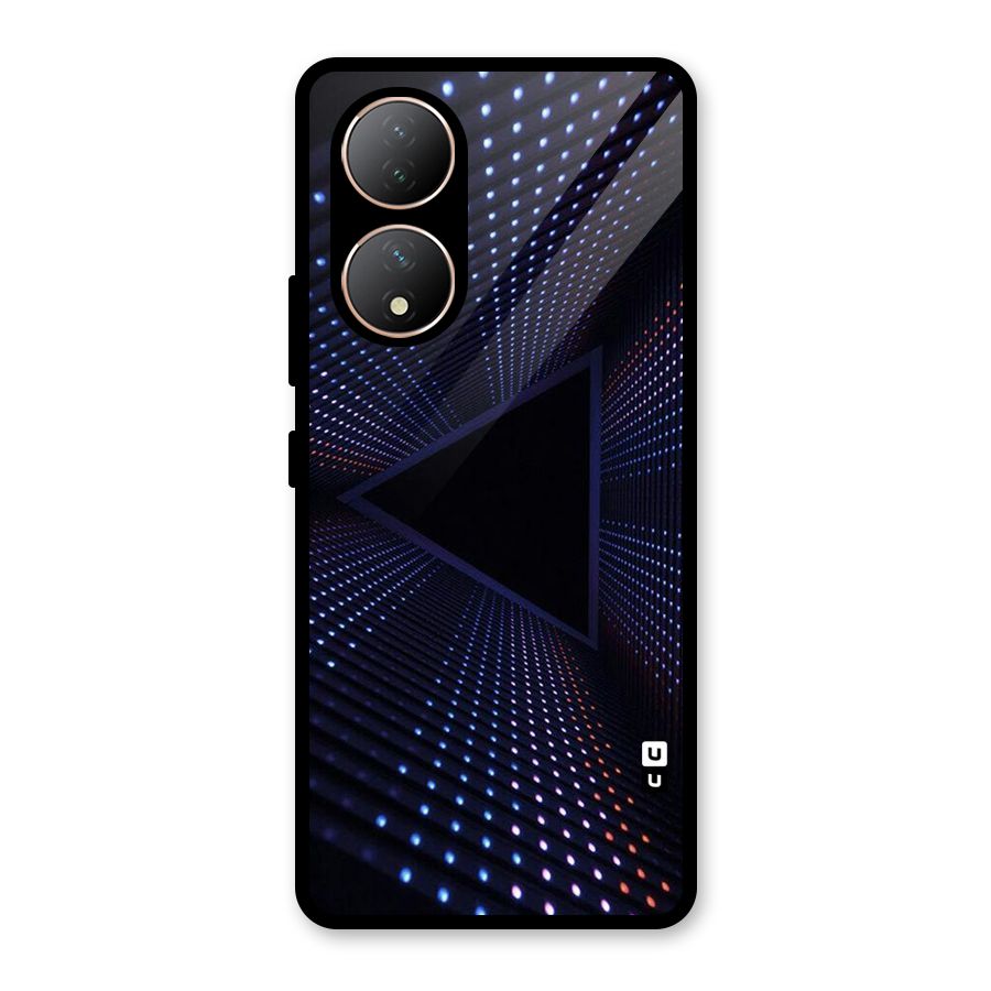 Stars Abstract Glass Back Case for Vivo Y100A