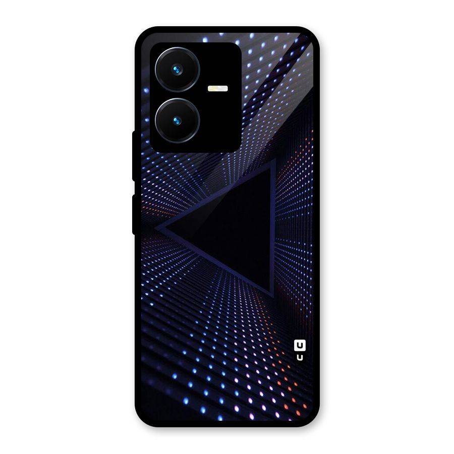 Stars Abstract Glass Back Case for Vivo Y22s
