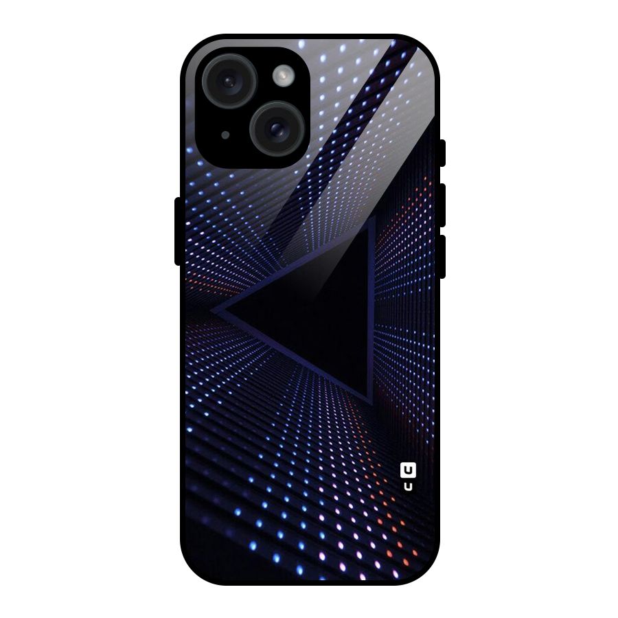 Stars Abstract Glass Back Case for iPhone 15