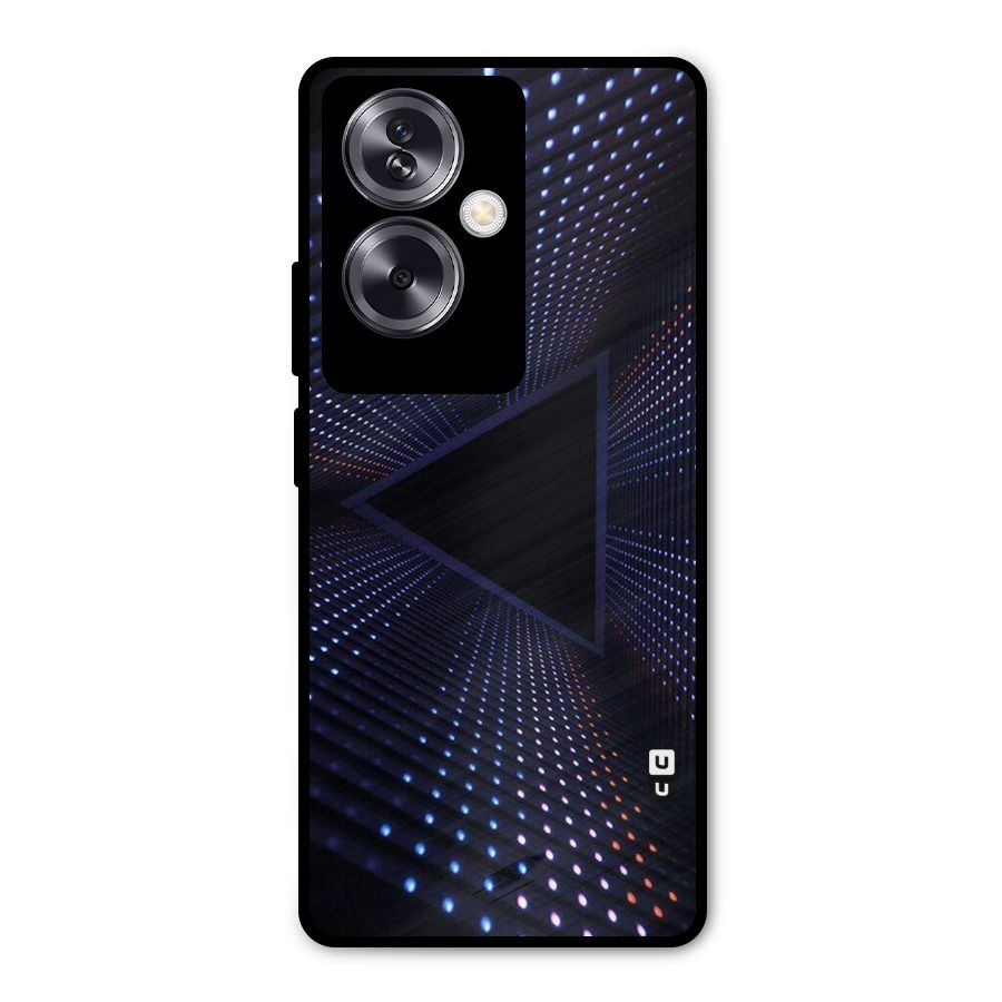 Stars Abstract Metal Back Case for Oppo A79 5G