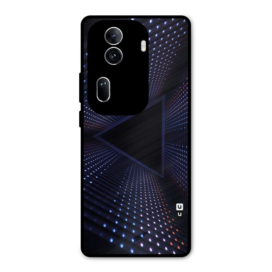 Stars Abstract Metal Back Case for Oppo Reno11 Pro 5G