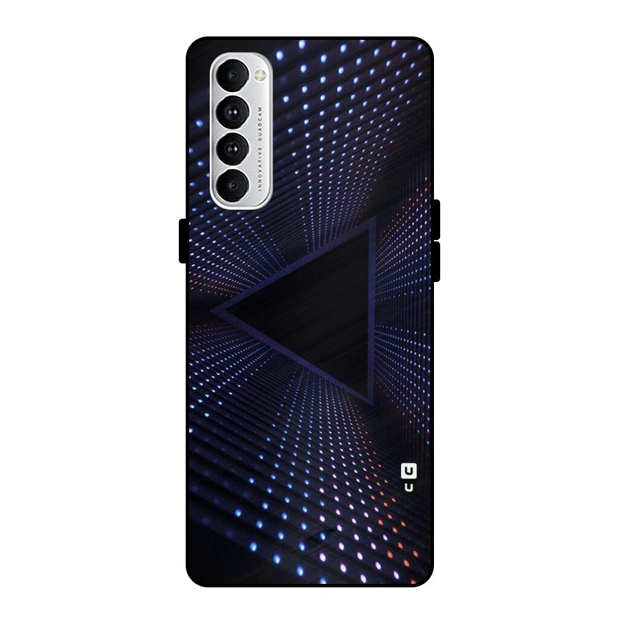 Stars Abstract Metal Back Case for Oppo Reno4 Pro