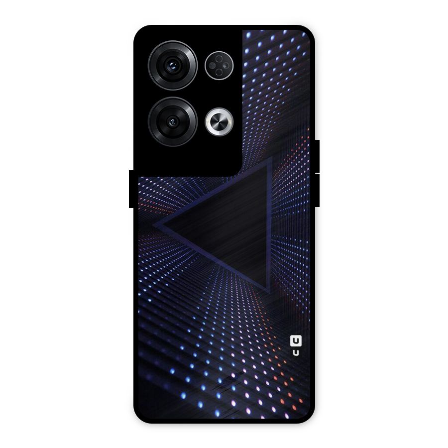 Stars Abstract Metal Back Case for Oppo Reno8 Pro 5G