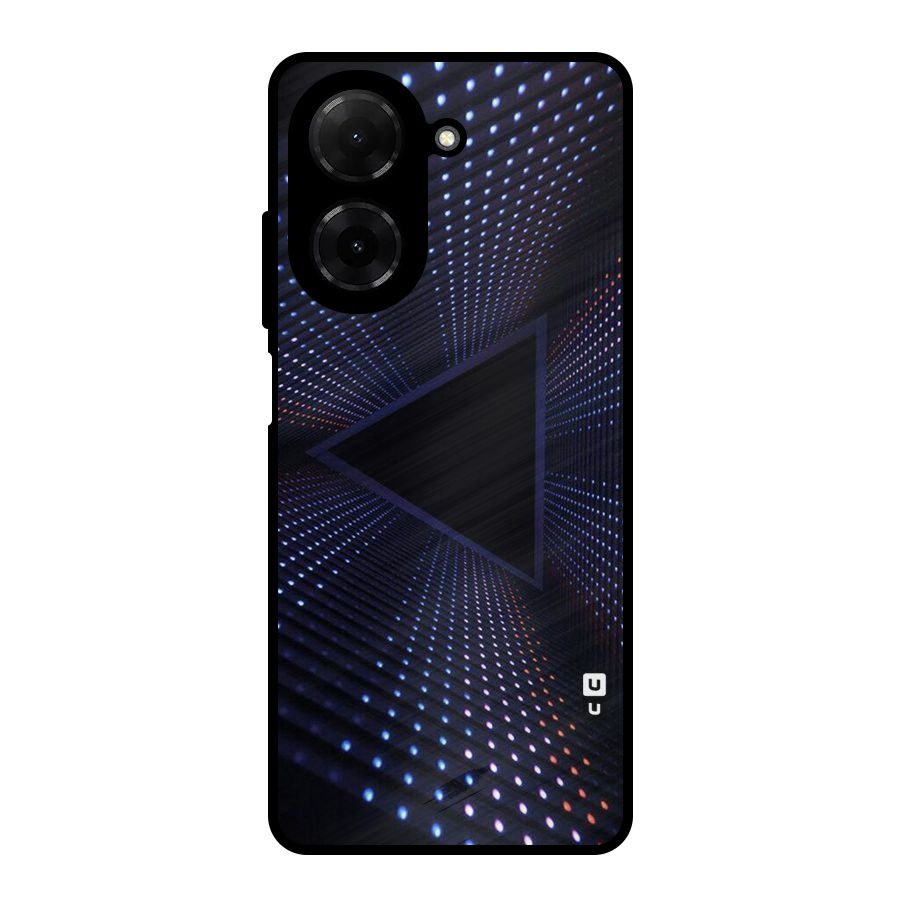 Stars Abstract Metal Back Case for Poco C71