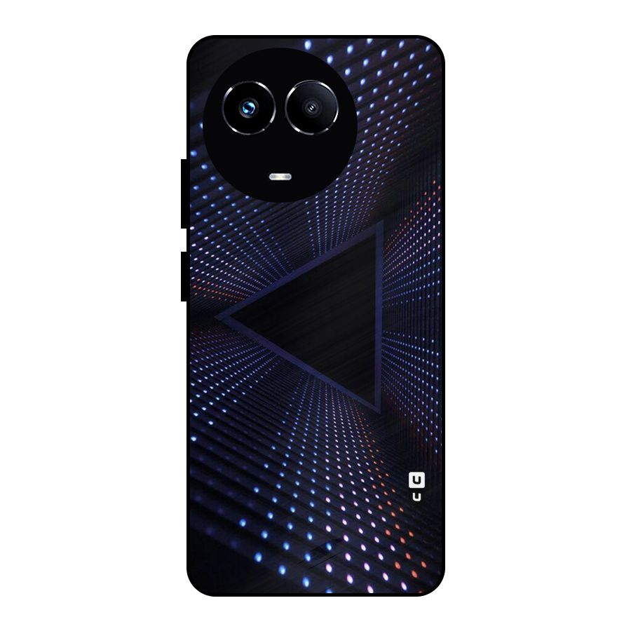 Stars Abstract Metal Back Case for Realme 11X