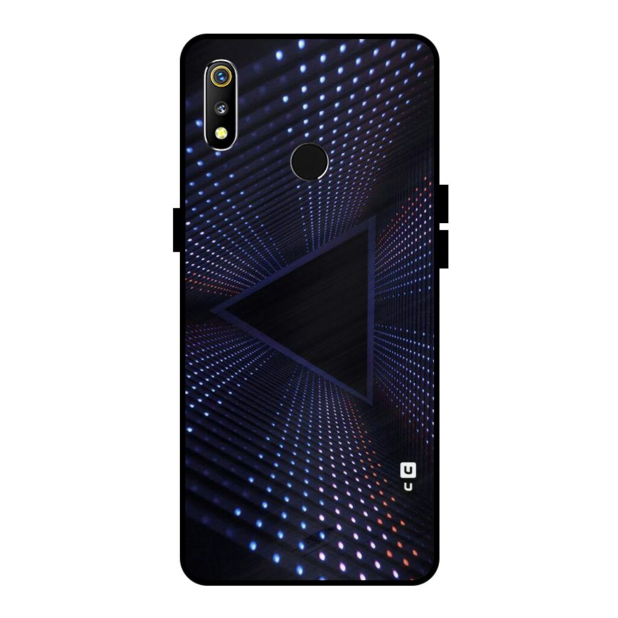 Stars Abstract Metal Back Case for Realme 3