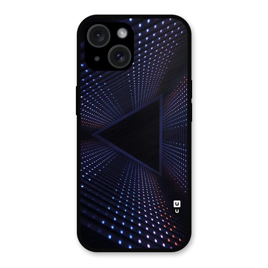 Stars Abstract Metal Back Case for iPhone 15