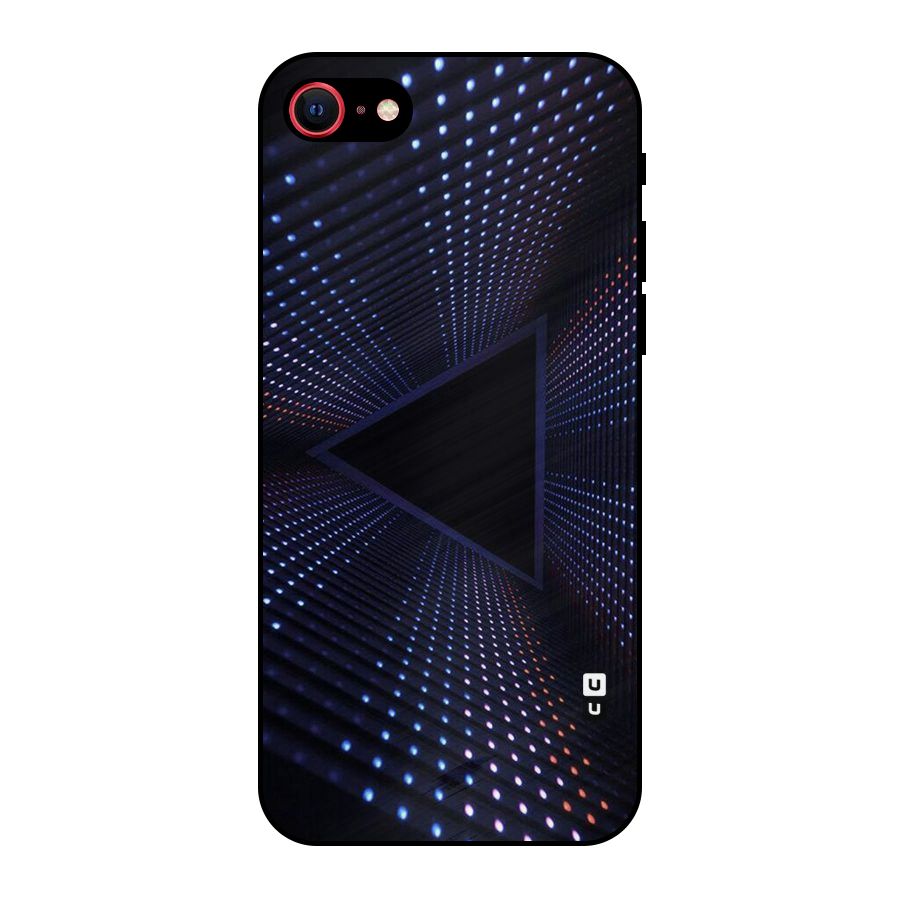 Stars Abstract Metal Back Case for iPhone SE 2020