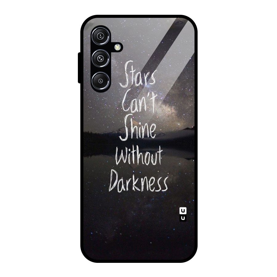 Stars Shine Glass Back Case for Galaxy M34 5G