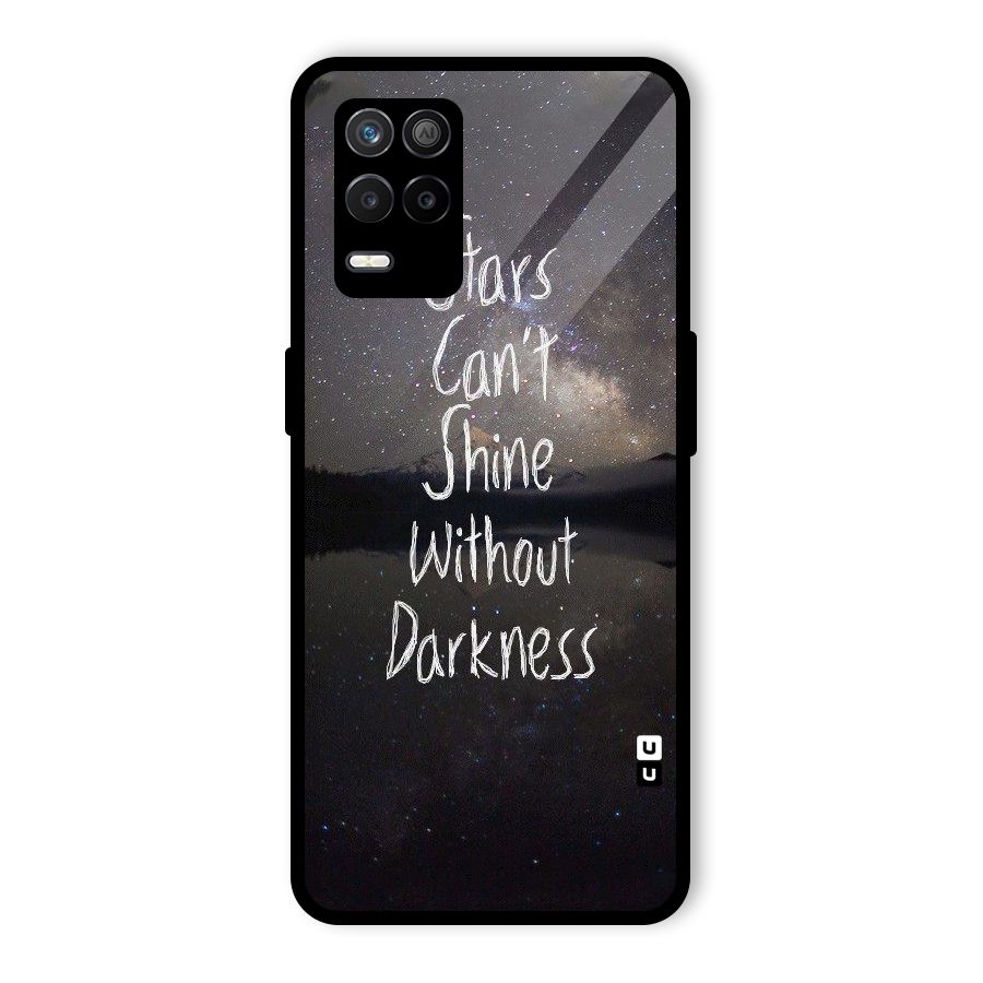 Stars Shine Glass Back Case for Realme 8s 5G