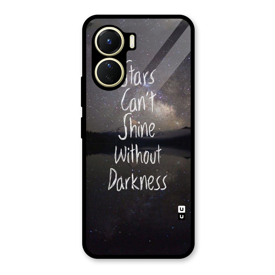 Stars Shine Glass Back Case for Vivo Y16