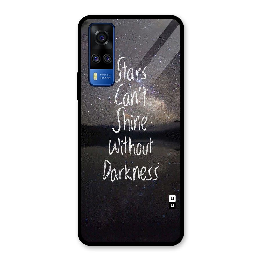 Stars Shine Glass Back Case for Vivo Y31