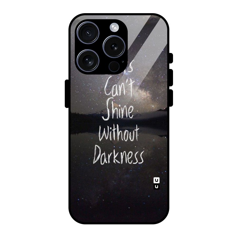 Stars Shine Glass Back Case for iPhone 15 Pro