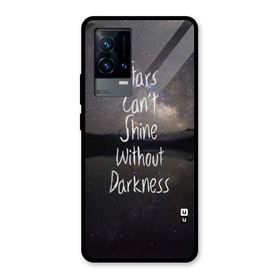 Stars Shine Glass Back Case for iQOO 9 5G