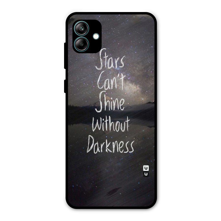 Stars Shine Metal Back Case for Galaxy A04