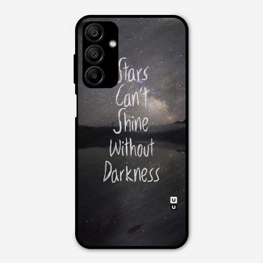 Stars Shine Metal Back Case for Galaxy A15 5G