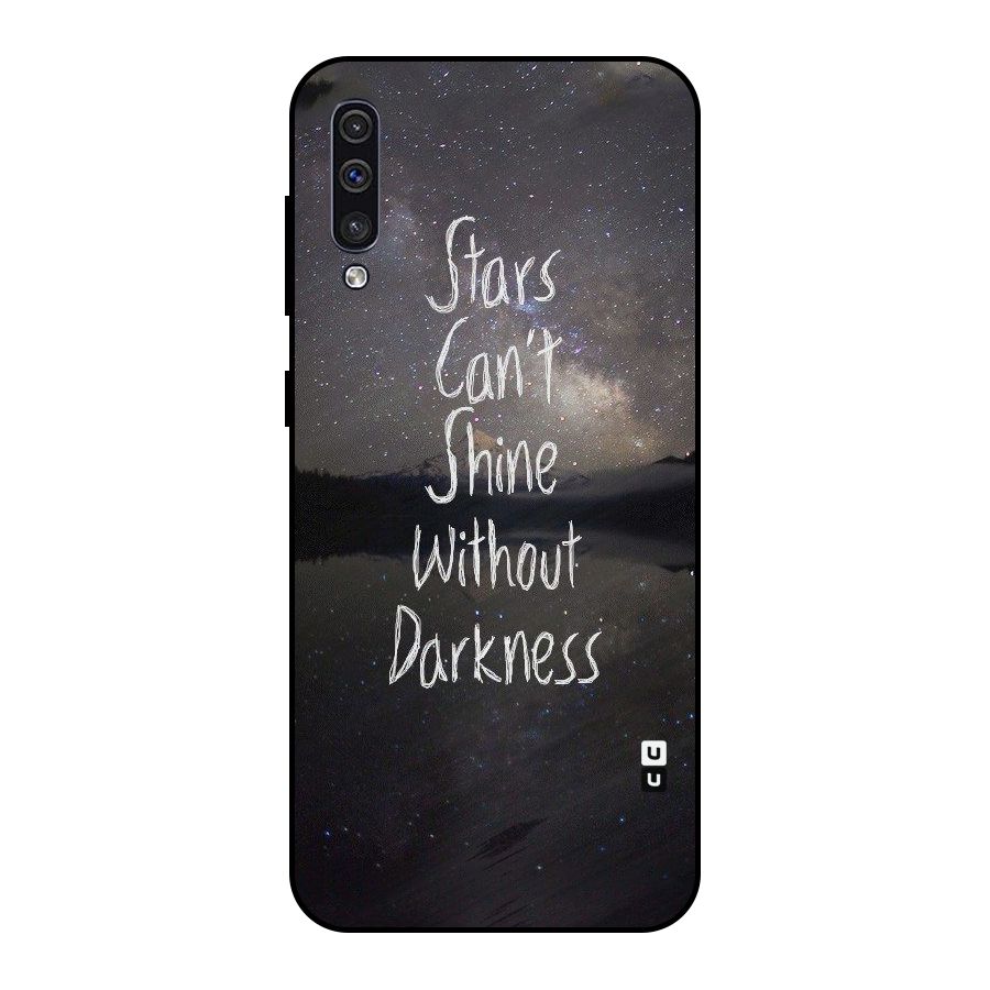 Stars Shine Metal Back Case for Galaxy A50s
