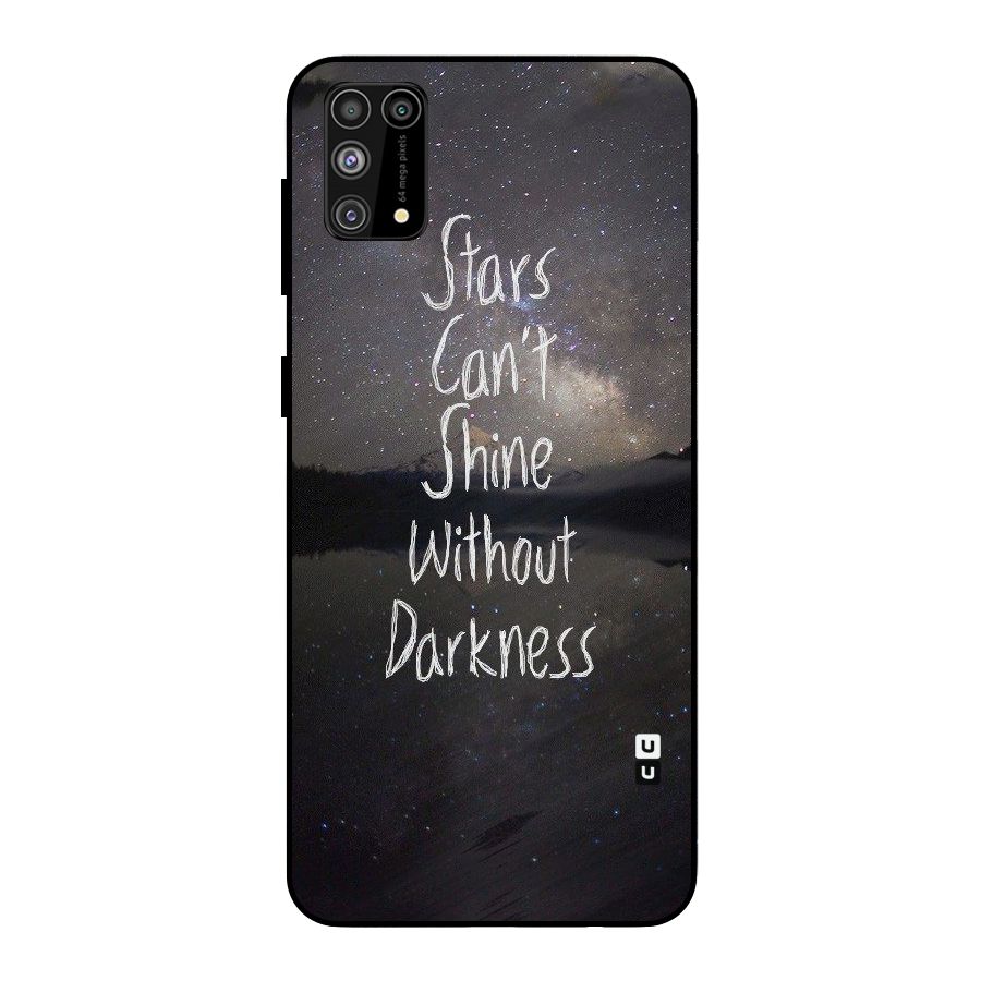 Stars Shine Metal Back Case for Galaxy M31