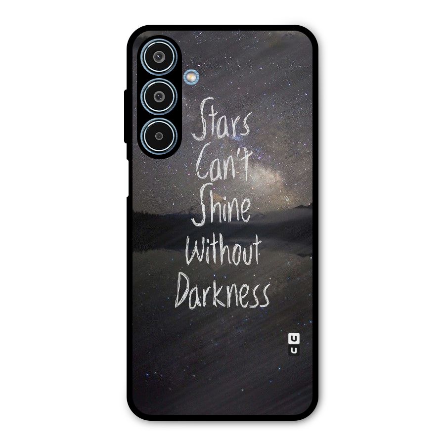Stars Shine Metal Back Case for Galaxy M35