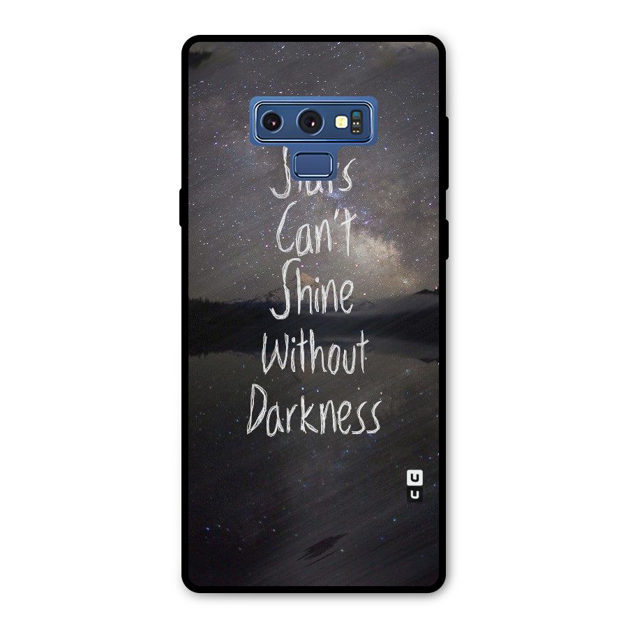 Stars Shine Metal Back Case for Galaxy Note 9