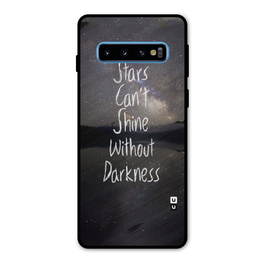 Stars Shine Metal Back Case for Galaxy S10