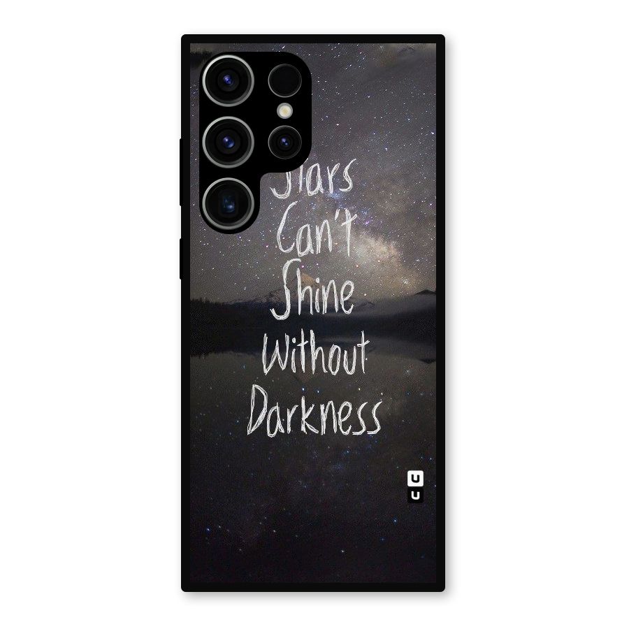 Stars Shine Metal Back Case for Galaxy S23 Ultra