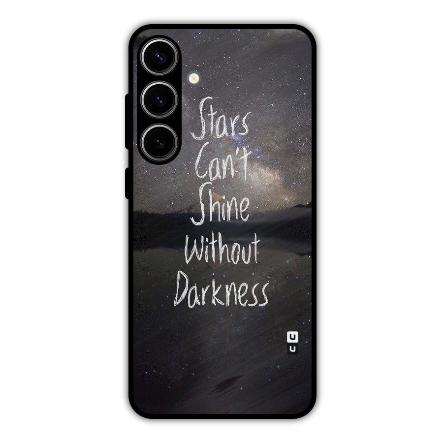 Stars Shine Metal Back Case for Galaxy S24 Plus