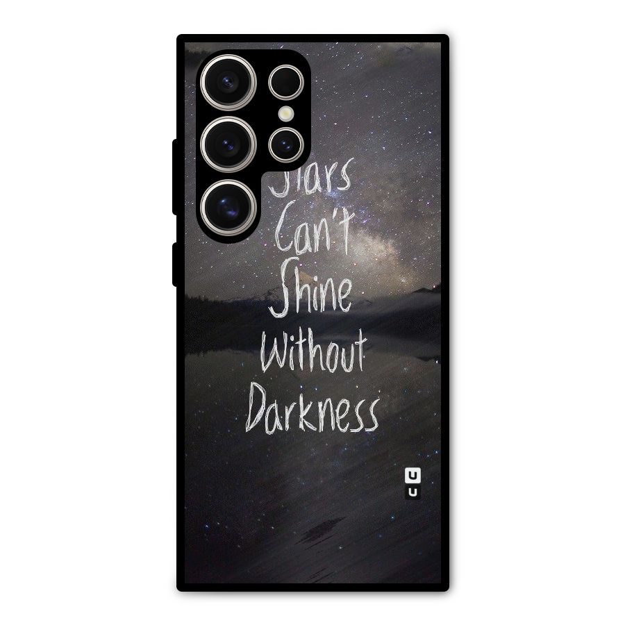 Stars Shine Metal Back Case for Galaxy S24 Ultra