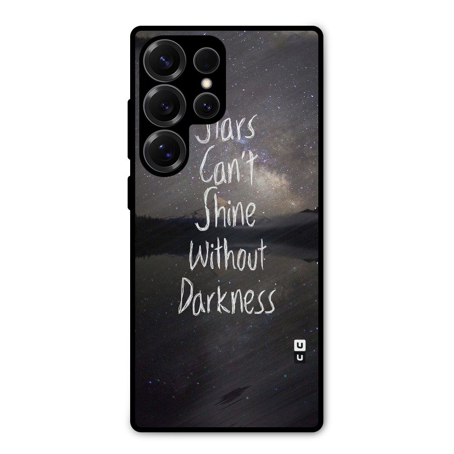 Stars Shine Metal Back Case for Galaxy S25 Ultra