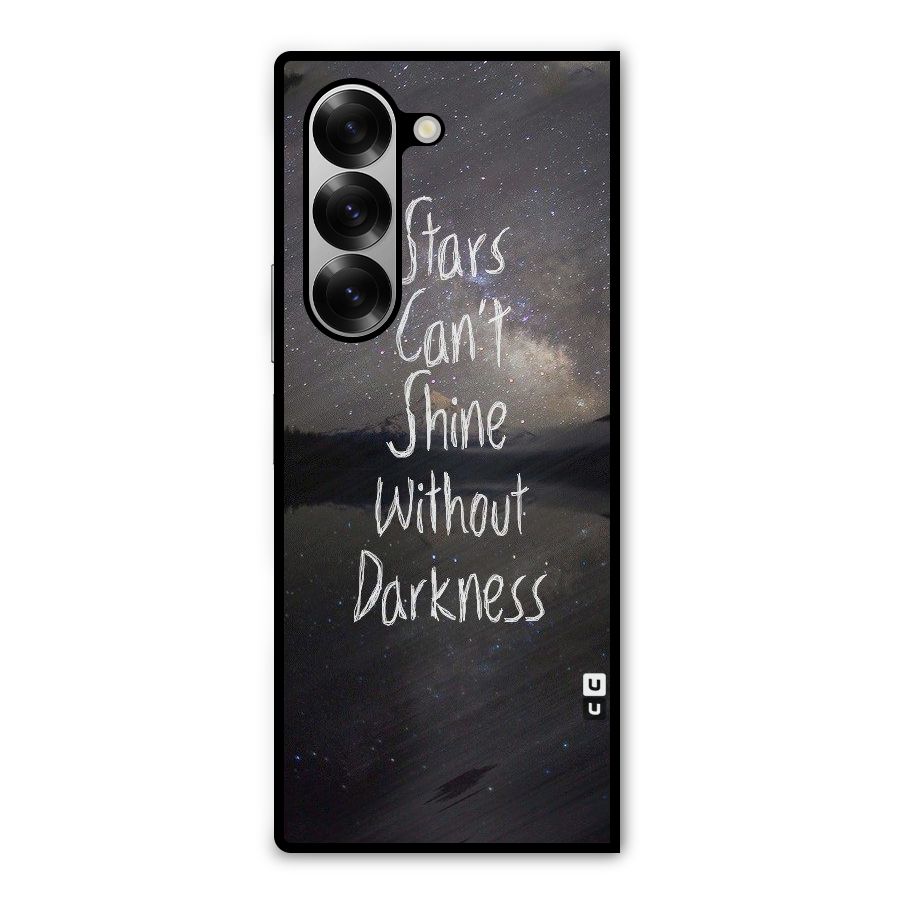 Stars Shine Metal Back Case for Galaxy Z Fold6