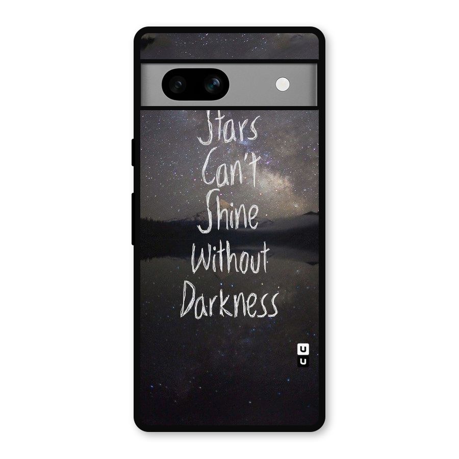 Stars Shine Metal Back Case for Google Pixel 7a