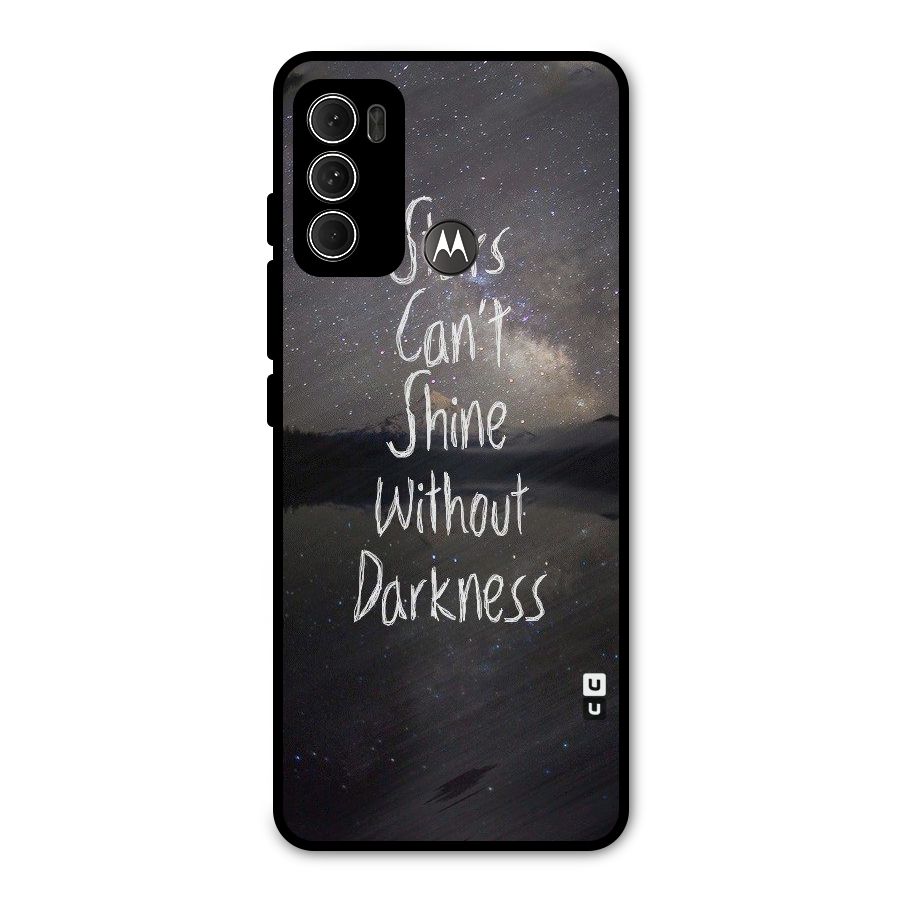 Stars Shine Metal Back Case for Moto G60