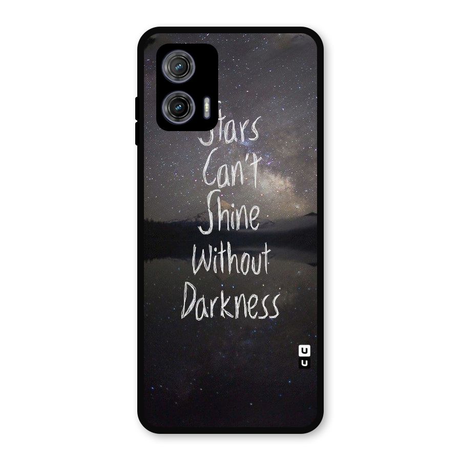 Stars Shine Metal Back Case for Moto G73