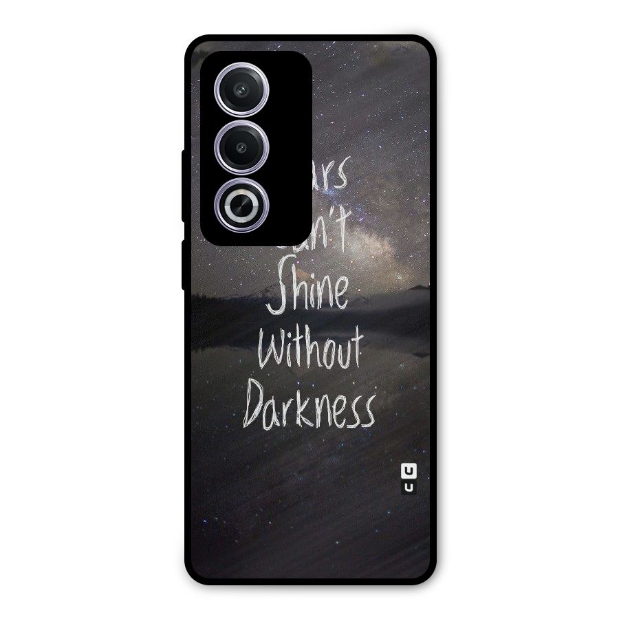 Stars Shine Metal Back Case for Oppo A3 Pro
