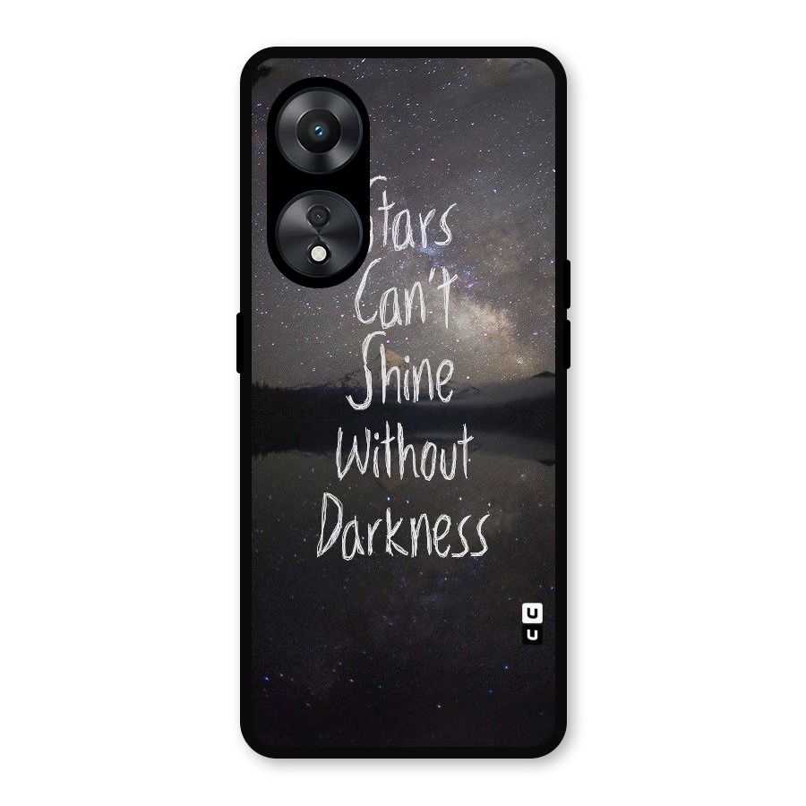 Stars Shine Metal Back Case for Oppo A78