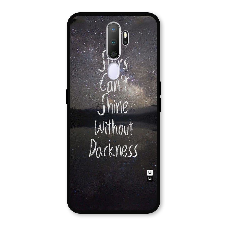 Stars Shine Metal Back Case for Oppo A9 (2020)