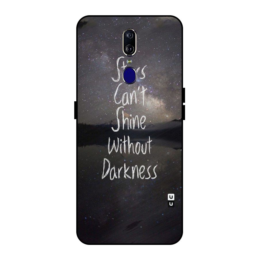 Stars Shine Metal Back Case for Oppo F11