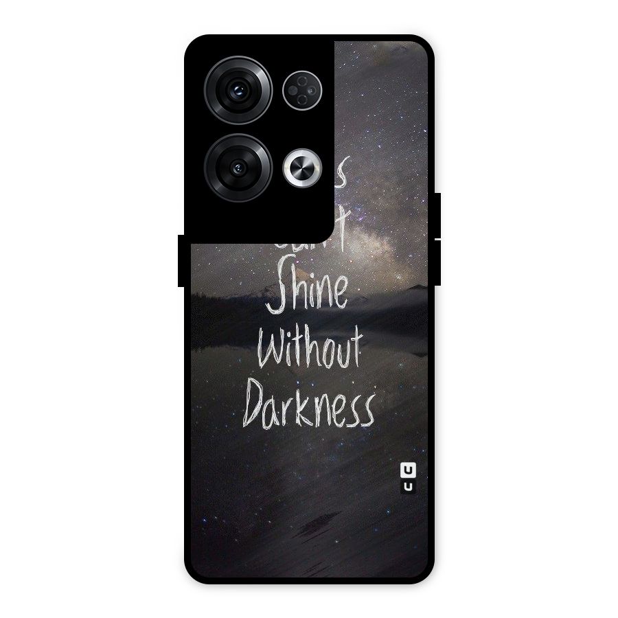 Stars Shine Metal Back Case for Oppo Reno8 Pro 5G