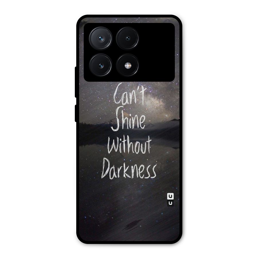 Stars Shine Metal Back Case for Poco X6 Pro
