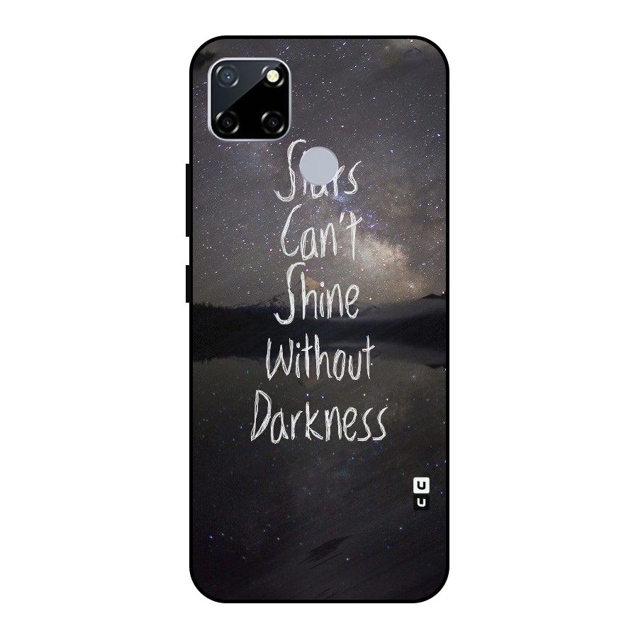 Stars Shine Metal Back Case for Realme Narzo 30A
