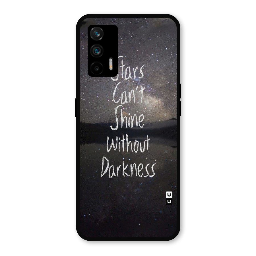 Stars Shine Metal Back Case for Realme X7 Max