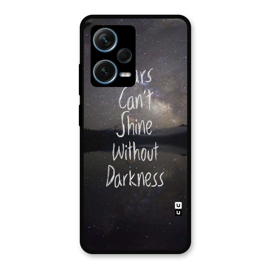 Stars Shine Metal Back Case for Redmi Note 12 Pro Plus 5G