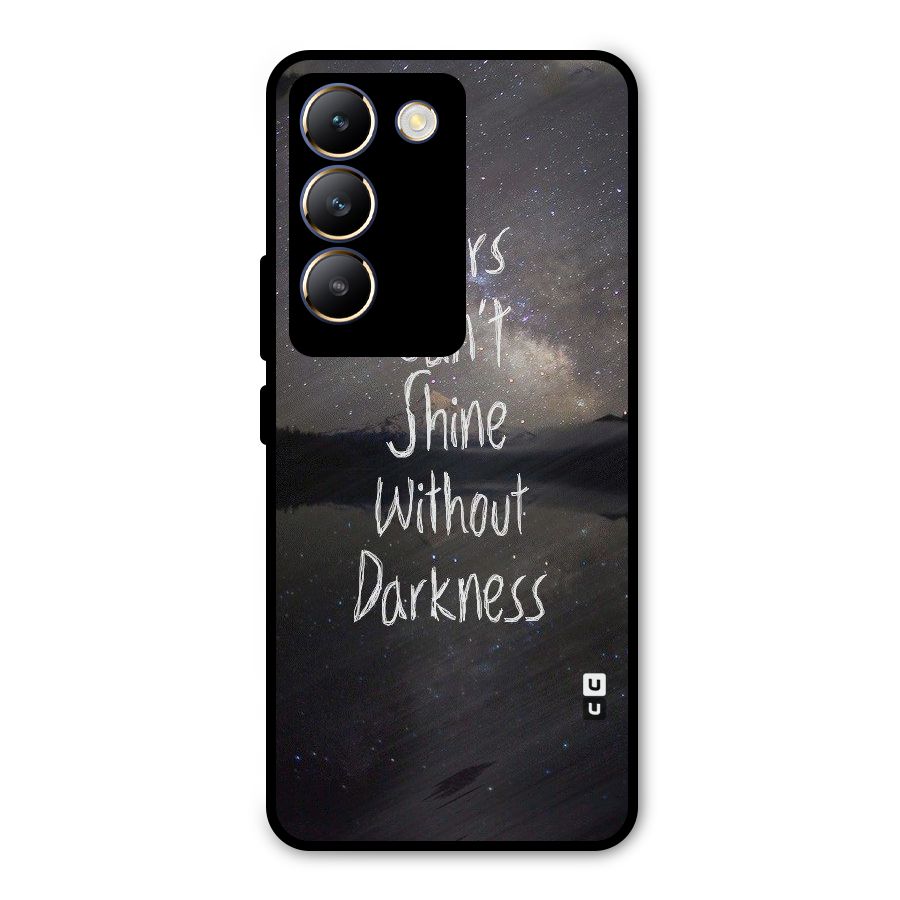 Stars Shine Metal Back Case for Vivo T3 5G