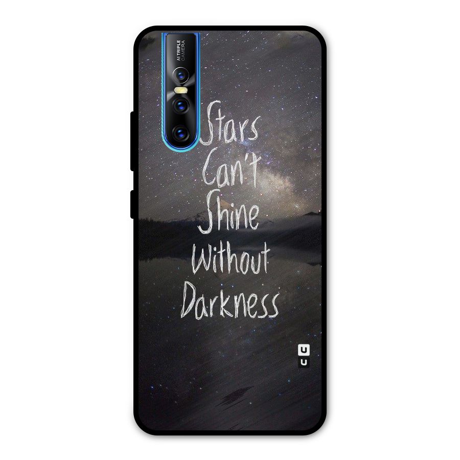 Stars Shine Metal Back Case for Vivo V15 Pro