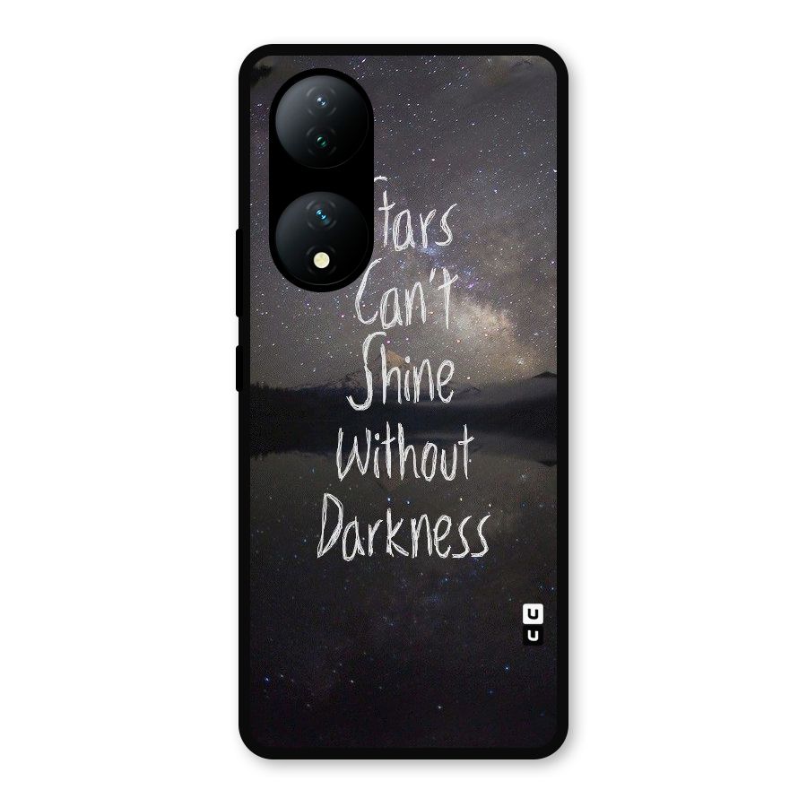 Stars Shine Metal Back Case for Vivo Y100a