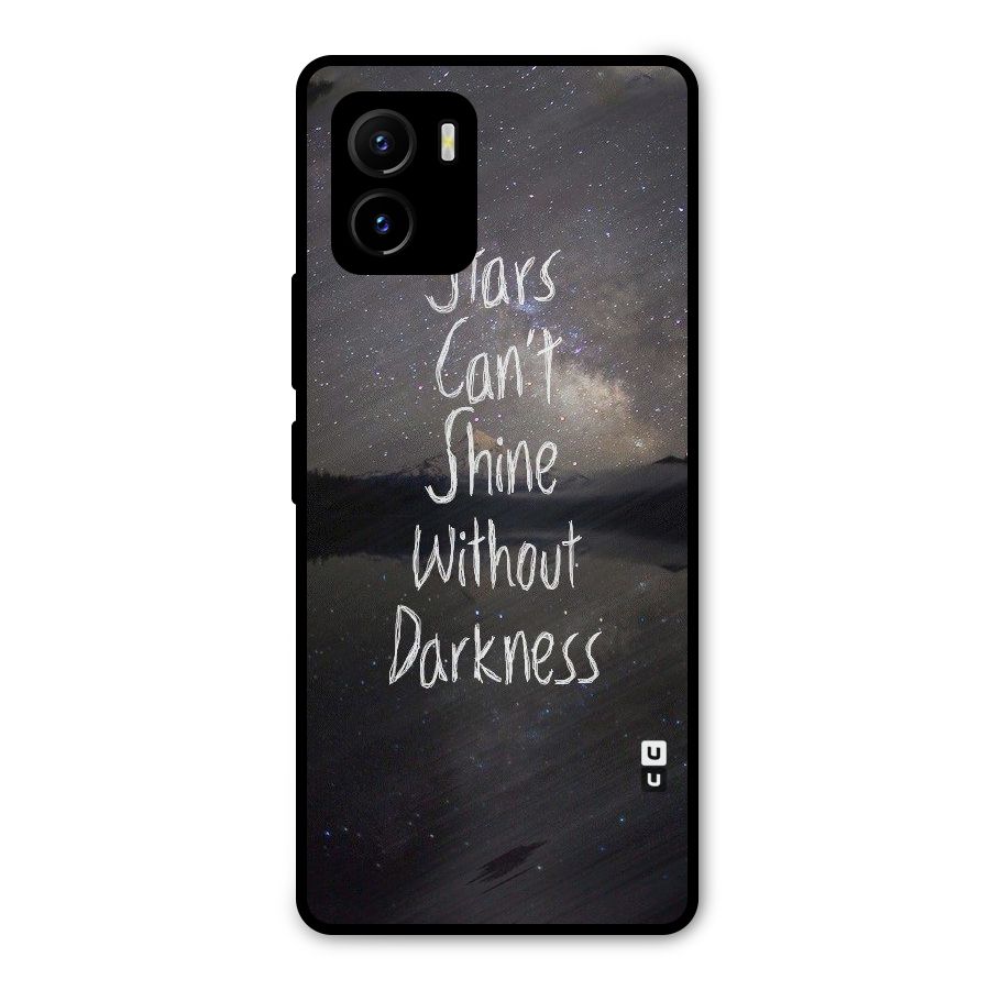 Stars Shine Metal Back Case for Vivo Y15s