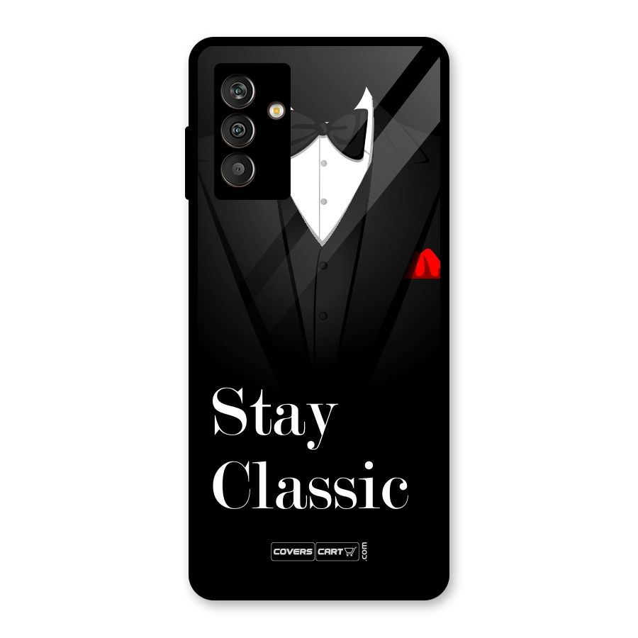 Stay Classic Glass Back Case for Galaxy M13